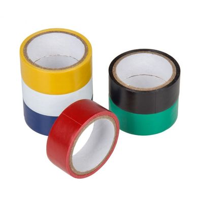 6 Rollen Isolierband - 19 mm x 18 m - verschiedenfarbig