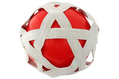 Crossball Panini FIT 360 rot/ weiss Wasser Spielball 19 cm Ø