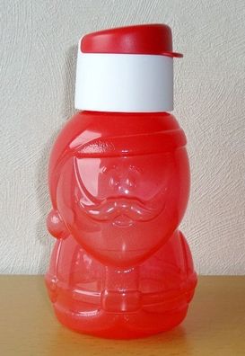 Tupperware® * * EcoEasy 350 ml * * Kindertrinkflasche - Nikolaus - ROT