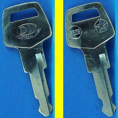 DL Schlüsselrohling NE26 - für Neiman, Chrysler unverschlüsselt / Simca - Chrysler