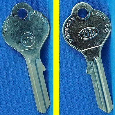 DL Schlüsselrohling HF5 für Huf SN - TSN - KSN / Mercedes Türschlüssel - Kofferraum