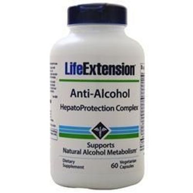 Live Extension, Anti-Alkohol mit HepatoProtection Complex (60 Kapseln)