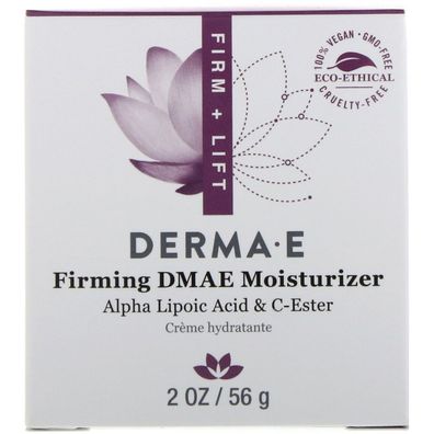 Derma E, Straffender DMAE-Feuchtigkeitsspender (57 ml)