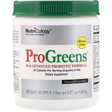 Nutricology, ProGreens mit probiotischer Formel (265 g)
