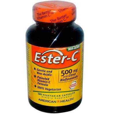 American Health, Ester-C (500 mg, 120 veg. Kapseln)