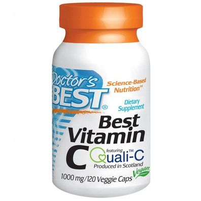 Doctor?s Best, Best Vitamin C (1.000 mg, 120 veg. Kapseln)