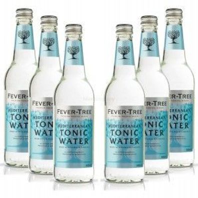 Fever-Tree Mediterranean Tonic Water 6x 500ml = 3000ml - Inkl. Pfand Mehrweg