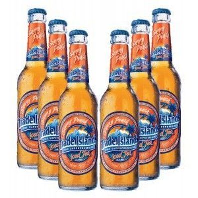 Trade Island Eistee Pfirsich / Ice Tea Peach - 6x330ml = 1980ml - Inkl. Pfand M