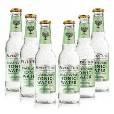 Fever-Tree Elderflower Tonic Water Set - 6x 200ml inkl. Pfand Mehrweg