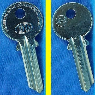 DL Schlüsselrohling SC52 für Schulte-Schlagbaum - alte Ausführung Türzylinder