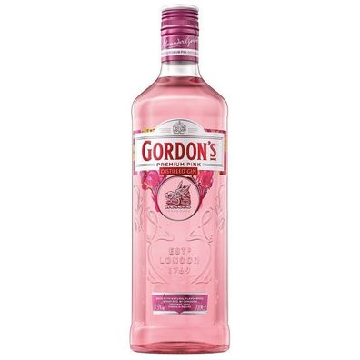 Gordon’s Premium Pink Gin in der 0,70 Ltr. Flasche aus London