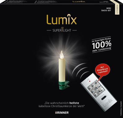Krinner Lumix Superlight Mini 12er Basis-Set elfenbein