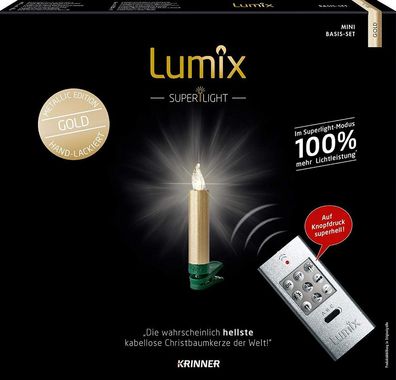 Krinner Lumix Superlight Mini 12er Basis-Set gold