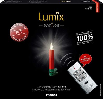 Krinner Lumix Superlight Mini 12er Basis-Set rot