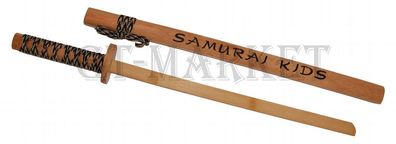 Samurai Kids Holz Katana Schwert - Trainings Schwert - Kinder Schwert