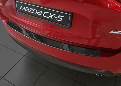 Ladekantenschutz | Stoßstangenschutz passend für Mazda CX-5 II 2017-2021, FL2021->