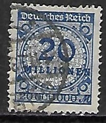Deutsches Reich gestempelt Michel-Nummer 319A