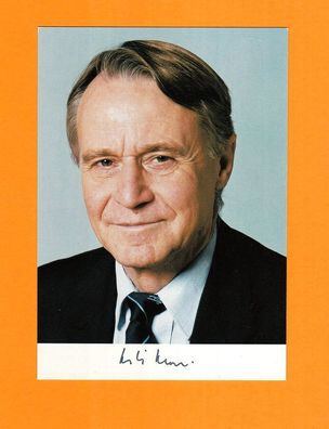 Hans-Ulrich Klose - sig. Autogrammkarte (2)