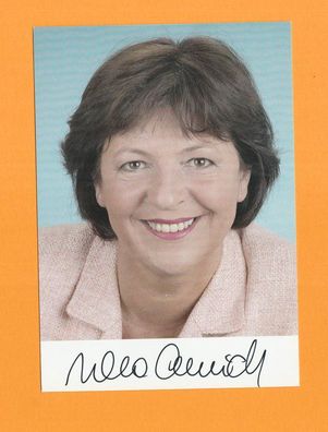 Bundesministerin a.D. Ursula Schmidt - persönlich signiert (1)