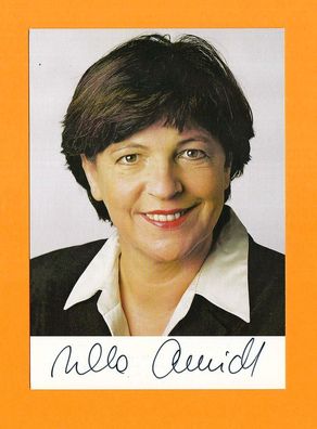 Bundesministerin a.D. Ursula Schmidt - persönlich signiert (2)