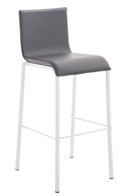 Barhocker Kunstleder grau Barstuhl Stuhl Stühle Tresenmöbel 44855269