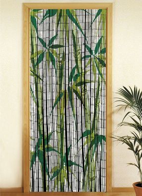 WENKO Bambusvorhang Türvorhang Bambus Vorhang Bamboo 90x200 cm