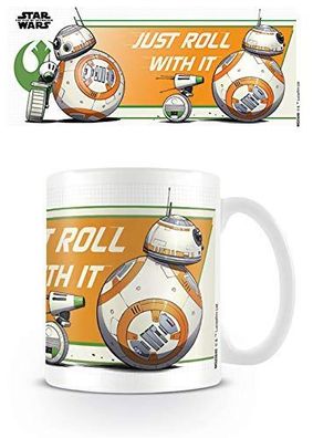 Star Wars Episode IX Just roll with it Skywalker Tasse 315ml Roboter BB-8 Mug