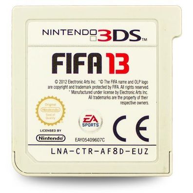 3DS Spiel Fifa 13 #B