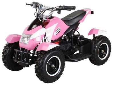 Mini Elektro Kinder ATV Cobra 800 Watt Pocket Quad Pink/ Weiß
