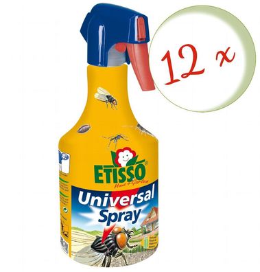 12 x FRUNOL Delicia® Etisso® Universal-Spray, 500 ml - auch gegen Wespen
