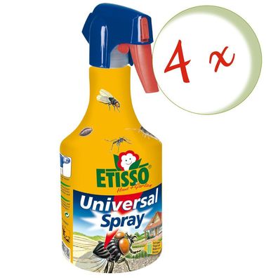 4 x FRUNOL Delicia® Etisso® Universal-Spray, 500 ml - auch gegen Wespen