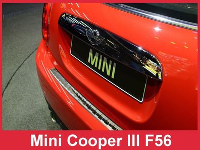 Ladekantenschutz | Edelstahl passend für Mini Cooper III F56/ One/ S 07.2014->