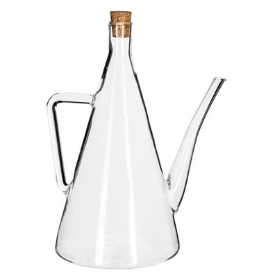 Ölkrug - 500 ml, glas, transparent, Flasche, Ölspender, Secret de Gourmet