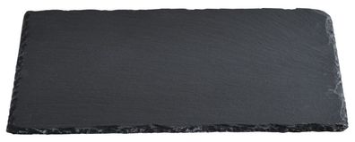 Buffet-Platte aus Schiefer, Servierbrett, Küchenbrett, Küchenzubehör, 40 x 30 cm