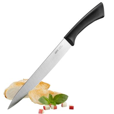 Edelstahl-Fleisch- und Wurstmesser, professionelles japanisches Küchenmesser.