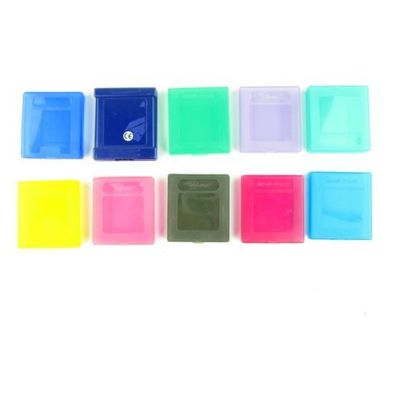 10 Farbige Gameboy Color - Gameboy Spielehüllen - Hüllen - Boxen
