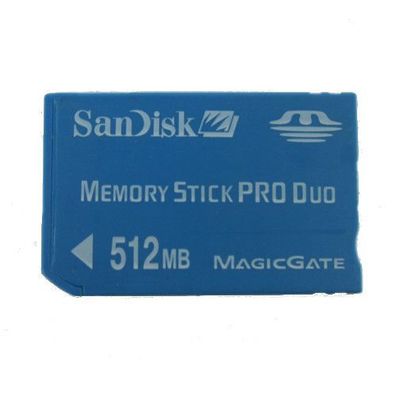 512 Mb Memory Stick / Speicherkarte für Die PSP Konsole vom Dritthersteller