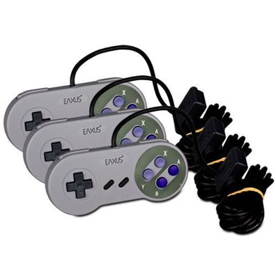 3 SNES Ähnliche Controller Für Super Nintendo