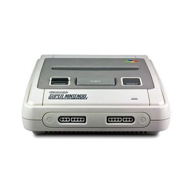Original SNES Ersatzkonsole OHNE ALLES - SUPER Nintendo