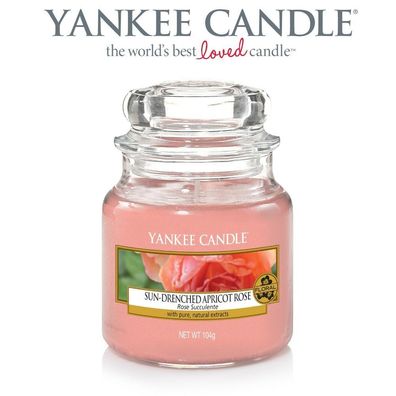 Yankee Candle 104g Drenches Apricot Roses Glas Small Jar Housewarmer €114,42/ kg