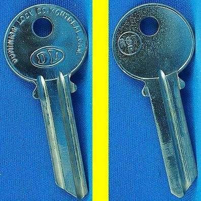 DL Schlüsselrohling R67F für Flora-Flohr Normalprofil links - Türzylinder