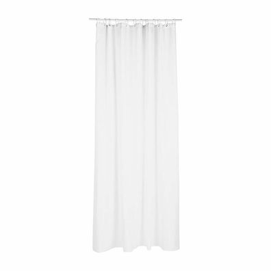 Duschvorhang aus Polyester,180x200cm, Farbe weiß