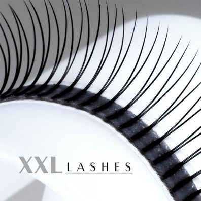 Y-Lashes - 320 Stk | 0,15 mm dick | 12 mm lang | C-Curl