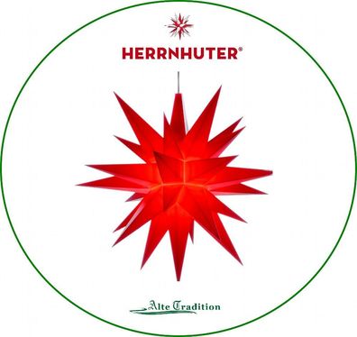 Herrnhuter Stern 13 cm Sterne rot LED Dekorationsstern Weihnachtsstern