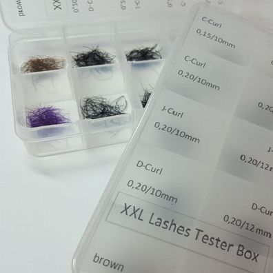XXL Lashes Tester Box - Proben unserer meistverkauften Wimpern