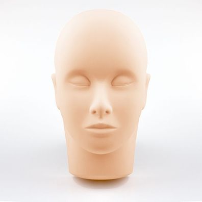 Mannequin-Kopf ohne Wimpern
