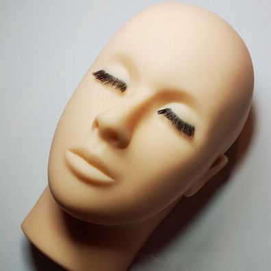 Mannequin-Kopf, mit Wimpern