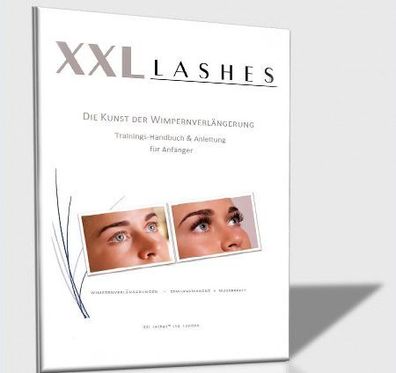XXL Lashes Trainings-Handbuch 'Russische Volumen Technik' - Deutsch