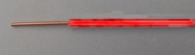 Einzelader H07V-U 1,5 qmm Starr 100 Meter Ring rot