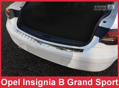 Ladekantenschutz | Edelstahl passend für Opel Insignia B Grand Sport Liftback